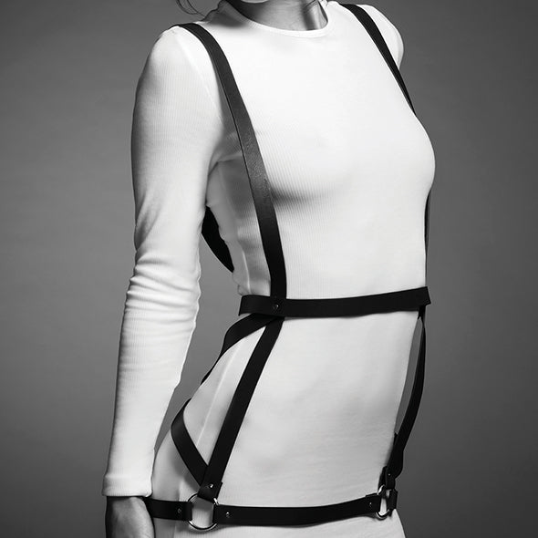 Bijoux Indiscrets - Maze Arrow Dress Harness Schwarz