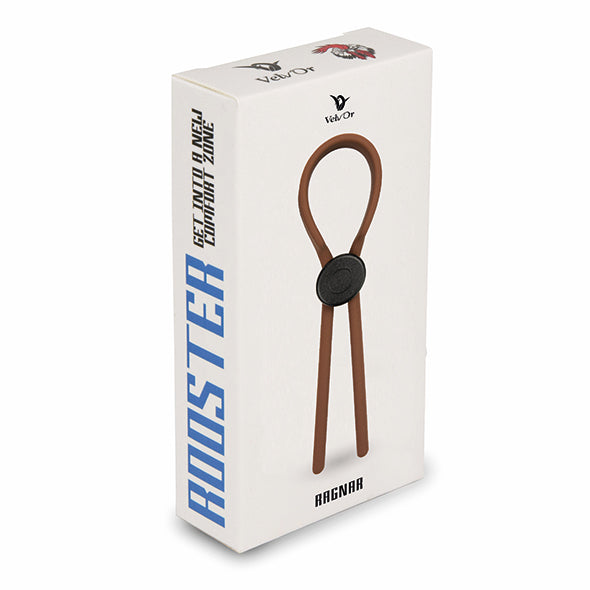 Velv&#39;Or - Grid Ragnar Lasso Design Penisring Braun