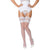 Obsessive - 810-STO-2 Stockings White S/M