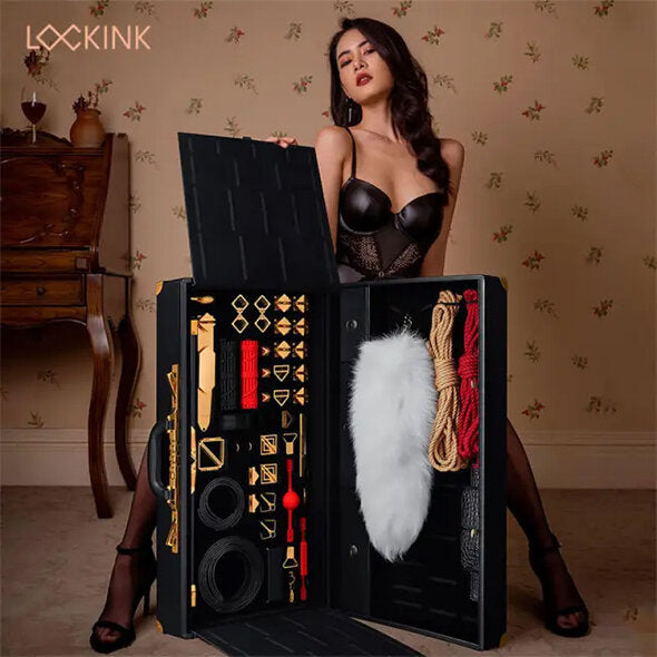 LOCKINK - All-in-1 BDSM Play Kit Brown