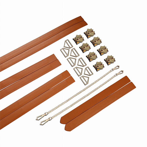 LOCKINK - Bondage &amp; Restraint Set - brown