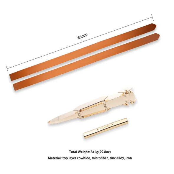 LOCKINK - Ensemble de jeu de taquinerie et d&#39;impact - marron