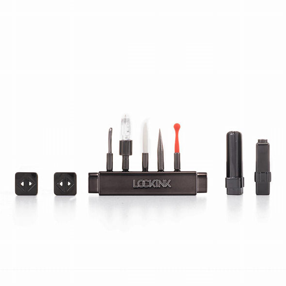 LOCKINK - Teasing &amp; Impact-Play Set - black