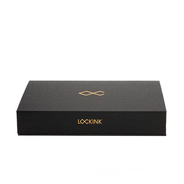 LOCKINK - Halsband mit Leine Set - schwarz