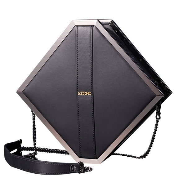 LOCKINK - Sac carré mystérieux Kink - noir