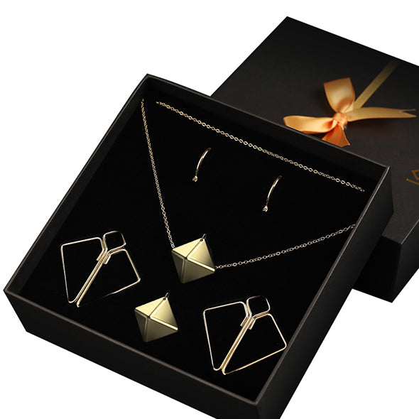 LOCKINK -  Nipple Clamps with Heavy Pendant - gold