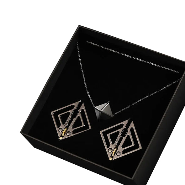 LOCKINK - Verstellbare Brustwarzenklammern mit schwerem Anhänger Grau