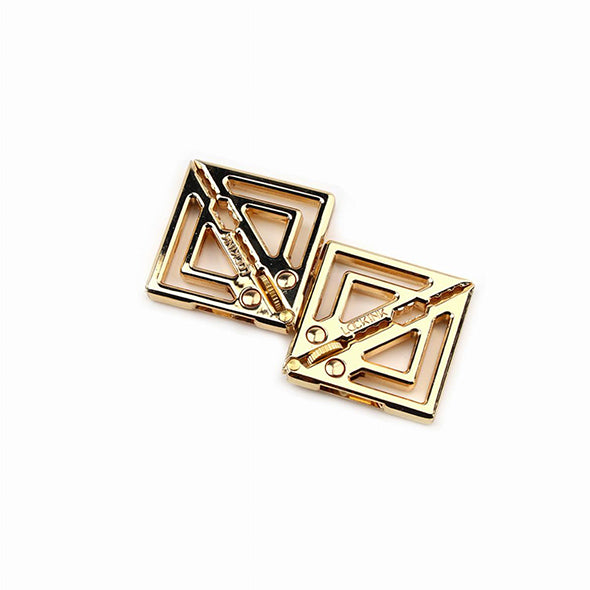 LOCKINK - Verstellbare Brustwarzenklammern mit Lichtanhänger Gold