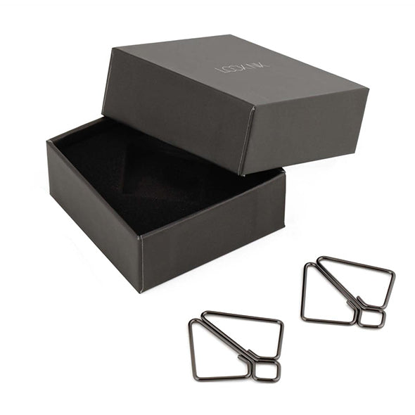 LOCKINK - Brustwarzenklammern Grau