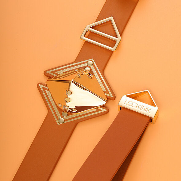 LOCKINK - Posture Collar Brown