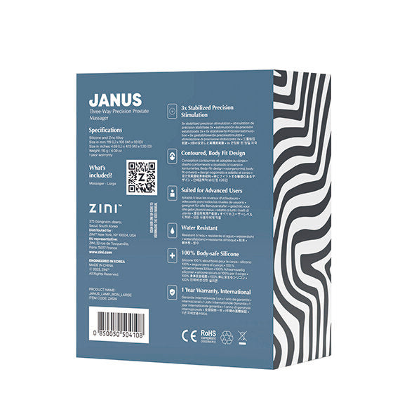 Zini - Lampe JANUS Fer (L) Bordeaux
