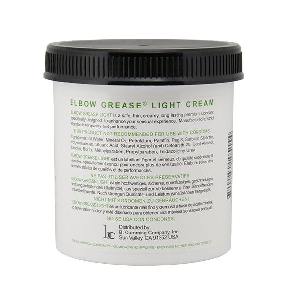 Elbow Grease - Light Cream Jar 443 ml