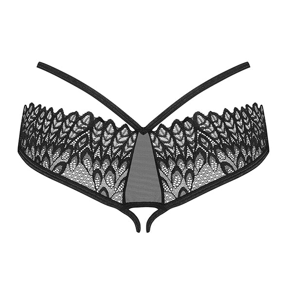 Obsessive - Donarella Crotchless Panties Black XS/S