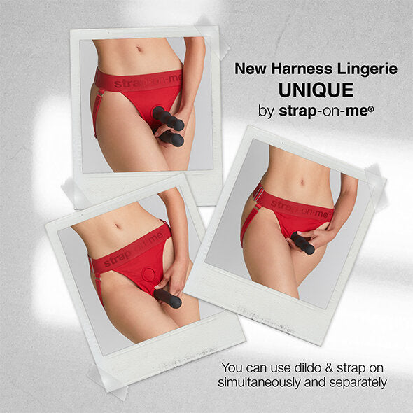 Strap-on-me - Unique harness Red