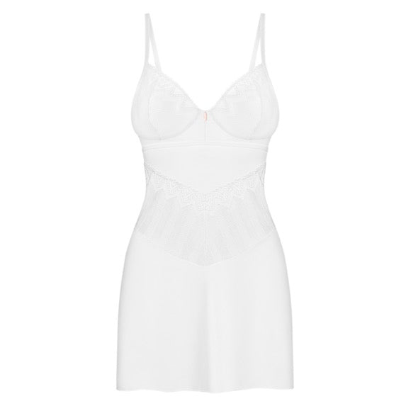 Obsessive - Alissium chemise & thong White XS/S