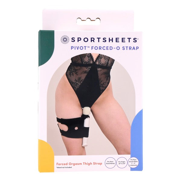 Sportsheets - Pivot 2 in 1 Forced-O Strap Black