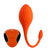 HoneyPlayBox - LILI App-gesteuerter Eiervibrator Orange