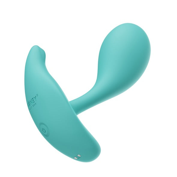 HoneyPlayBox - OLY 2 Pressure Sensing App-enabled Wearable Clit & G Spot Vibrator Turquoise