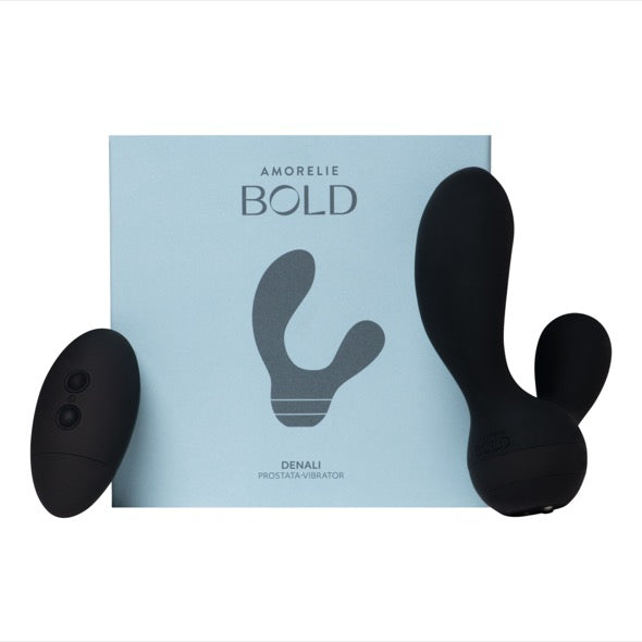 AMORELIE BOLD - Denali Prostate Vibrator Black