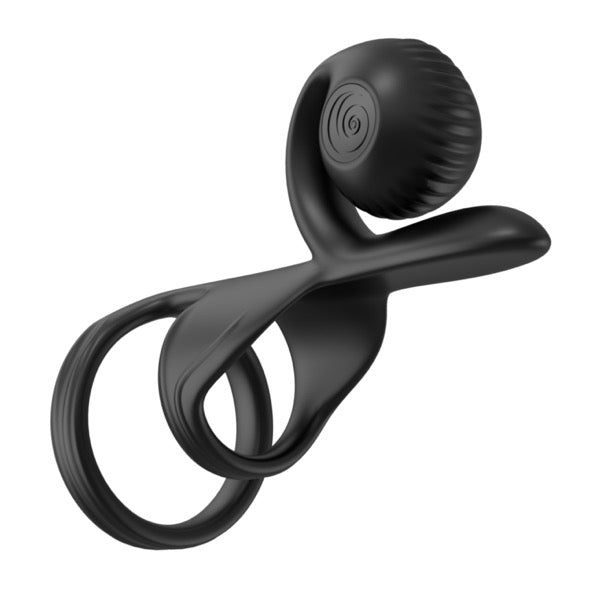 SVibe - Snail JOVI Couples Ring Black