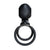 SVibe - Snail JOVI Couples Ring Black