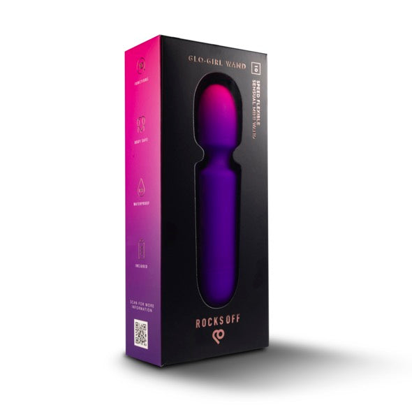 Rocks Off - Glo-Girl Wand Purple