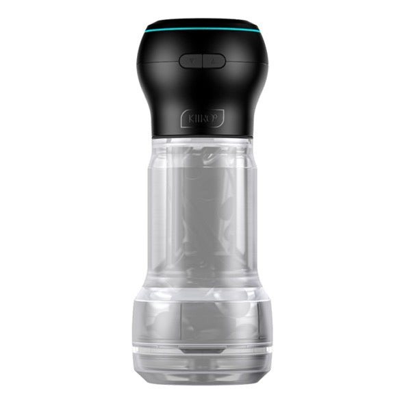 Kiiroo - Feel Crystal Pocket Stroker + PowerBlow Black