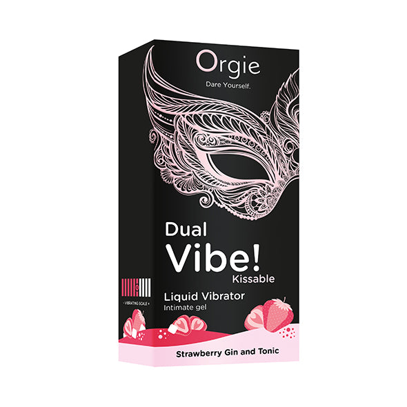 Orgie - Dual Vibe Liquid Vibrator Strawberry Gin &amp; Tonic