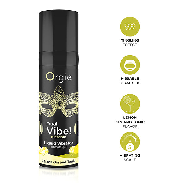 Orgie - Dual Vibe Liquid Vibrator Lemon Gin &amp; Tonic