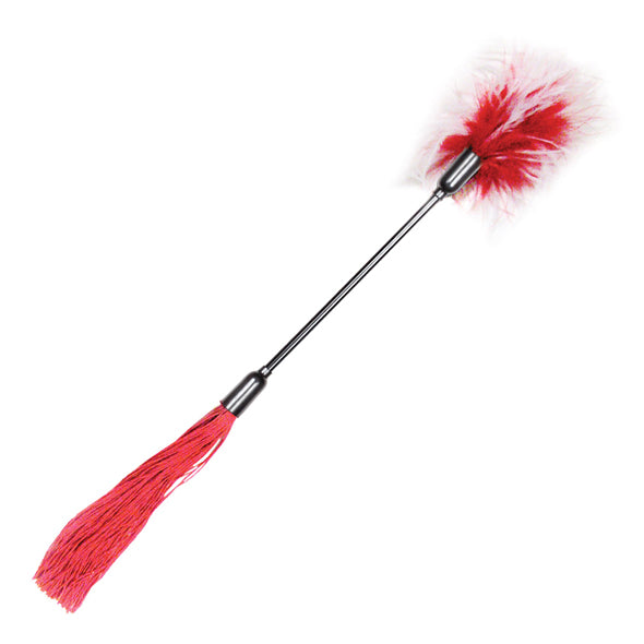 Sportsheets - Sex &amp; Mischief Whip &amp; Tickle Rood &amp; Wit