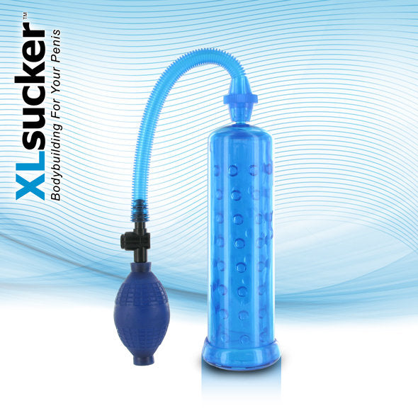 XLsucker - Penispumpe Blau