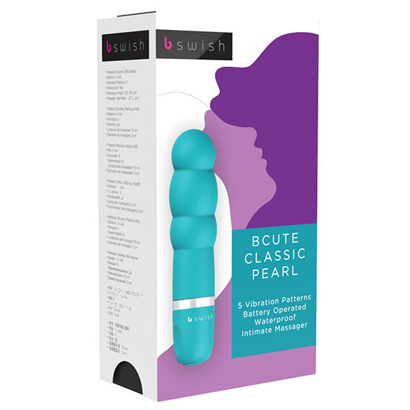 B Swish - bcute Classic Vibrator Pearl Green