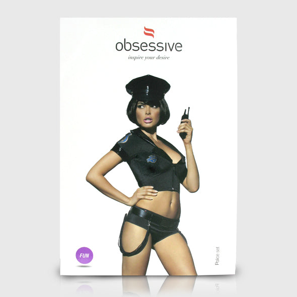 Obsessive - Politie Set Kostuum S/M