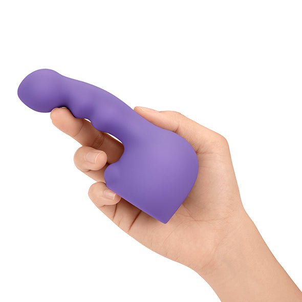 Le Wand - Petite Geribbeld Weighted Siliconen Attachment