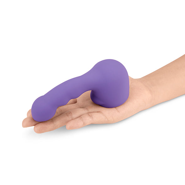 Le Wand - Petite Geribbeld Weighted Siliconen Attachment