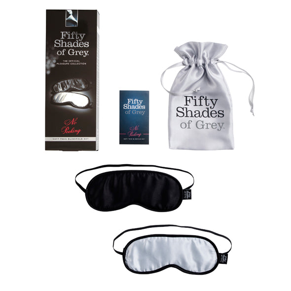 Fifty Shades of Grey – Duo-Pack mit weicher Augenbinde