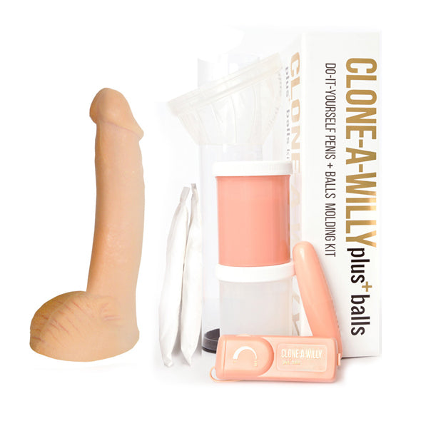 Clone-A-Willy - Kit Comprenant Balles Peau Claire