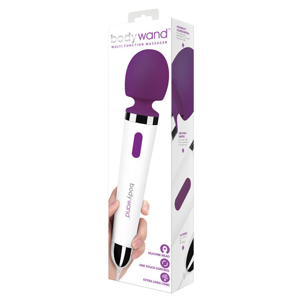 Body Wand - Masseur à baguette multifonction enfichable Blanc Violet