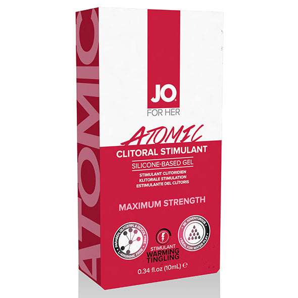 System JO - For Her Stimulant Clitoridien Chauffant Atomique 10 ml