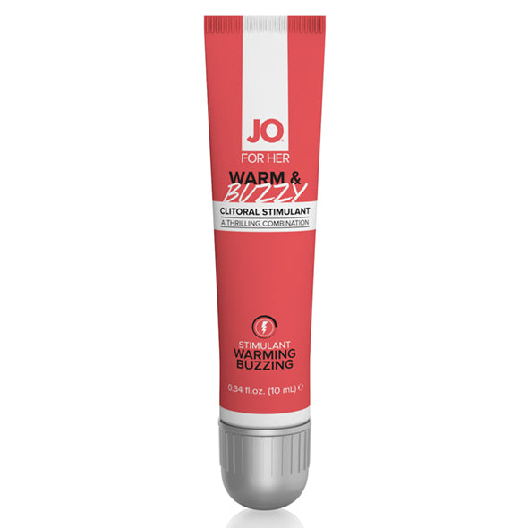 System JO - For Her Clitoral Stimulant Warming Warm &amp; Buzzy Original 10 ml