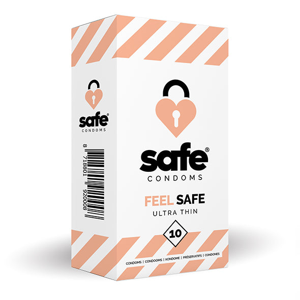 SAFE - Préservatifs Feel Safe Ultra Thin (10 pièces)