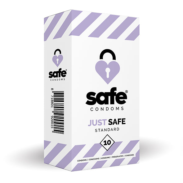 SAFE - Préservatifs Just Safe Standard (10 pièces)