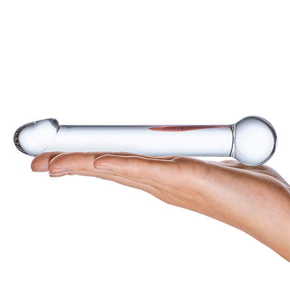 Glas - Realistic Head Glazen Dildo