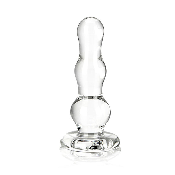 Verre - Plug anal en verre 10,2 cm