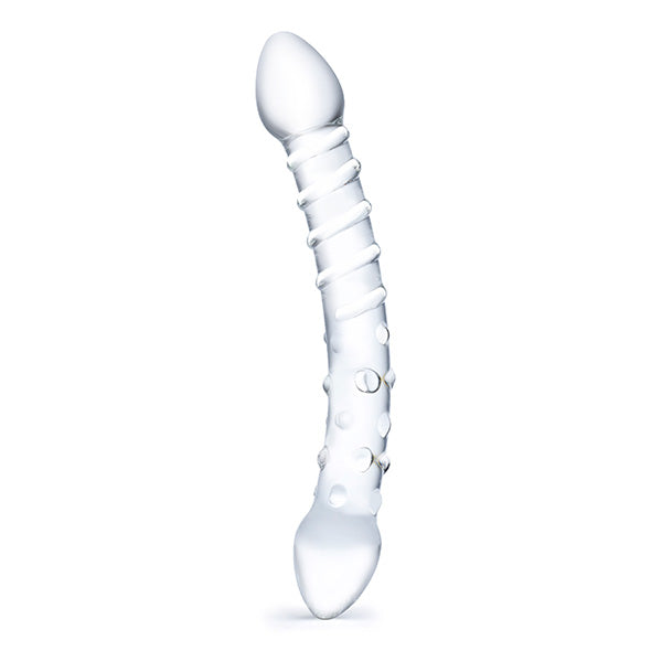 Glas - Double Trouble Glazen Dildo