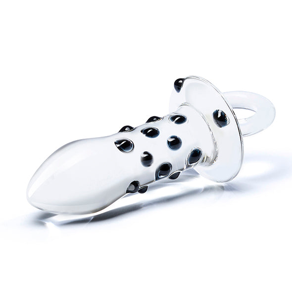 Glas - Schnullerglas Analplug