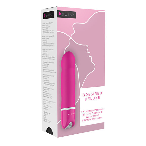 B Swish - bdesired Deluxe Vibrator Pink