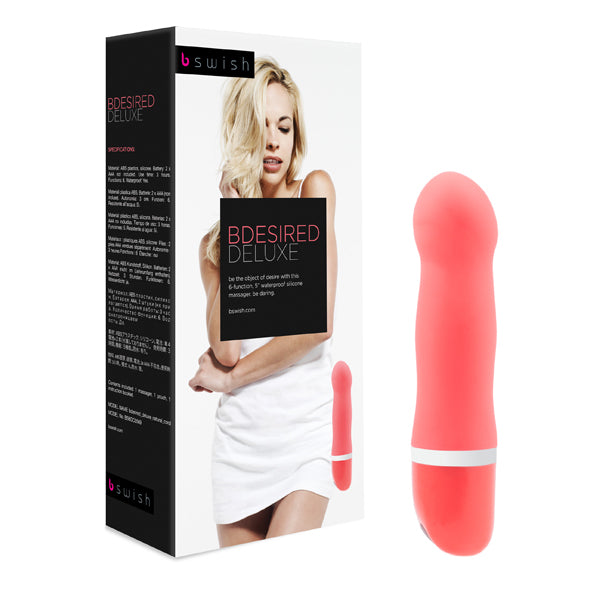 B Swish - bdesired Deluxe Vibrator Coral