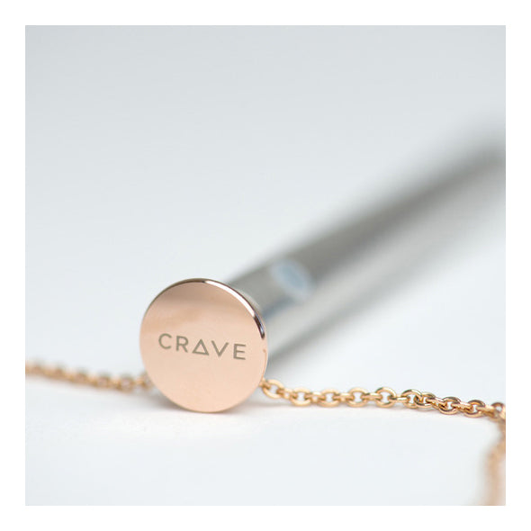 Crave - Vesper Vibrator Halskette Roségold