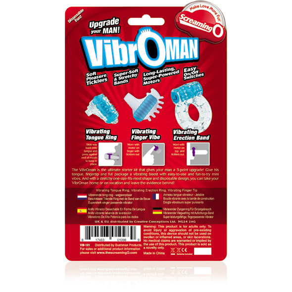 The Screaming O - VibroMan Black